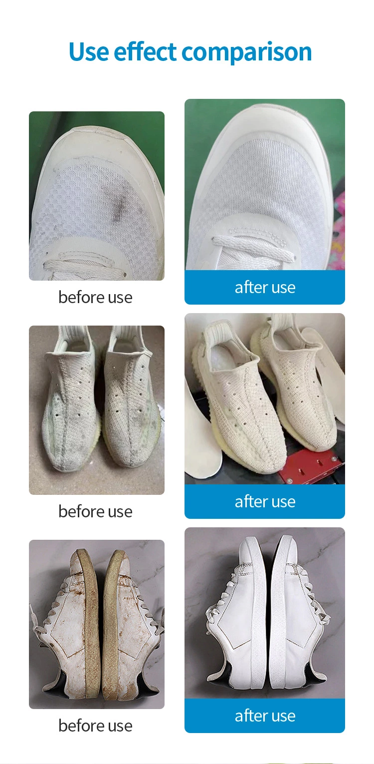 High Quality OEM White Shoes Cleaner Spray Sneaker Cleaner Spray Foam for White Shoes