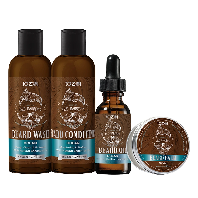 OEM/ODM Beard Color Cream Custom Logo Natural Vegan Men Shaving Soap Foam for Face Skin Cream Beard Care Kit
