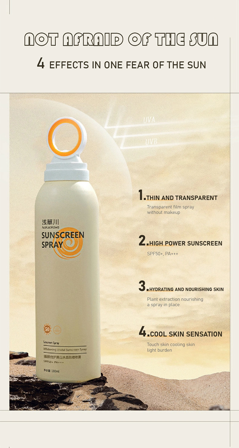 Sunblock Spray Anti-Aging Face Care SPF 50 PA+++ Sunscreen Spray