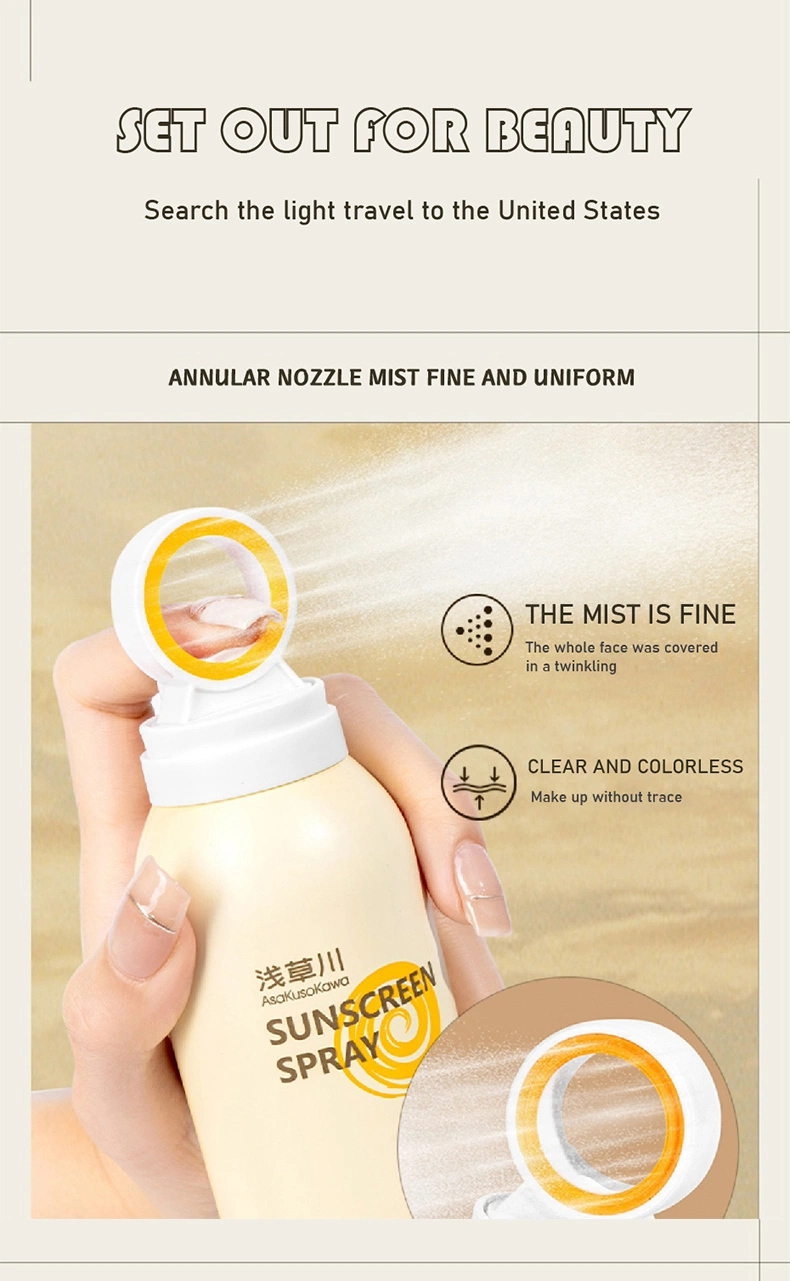 Sunblock Spray Anti-Aging Face Care SPF 50 PA+++ Sunscreen Spray