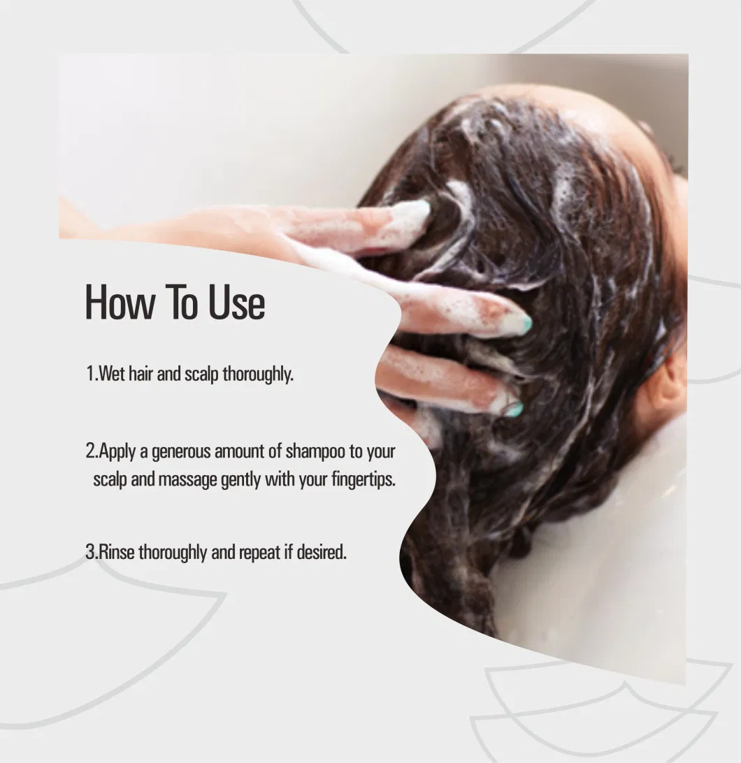 Wholesale Organic Anti Dandruff Hair Shampoo for Itchy Dry Scalp