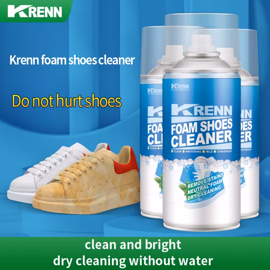 High Quality OEM White Shoes Cleaner Spray Sneaker Cleaner Spray Foam for White Shoes