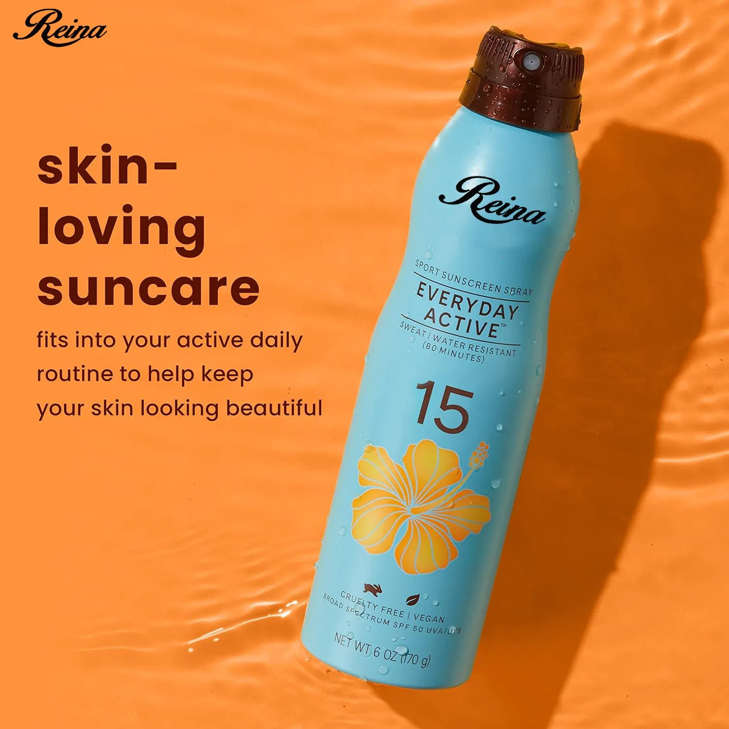OEM Face Skin Care Sunscreen Spray SPF 50